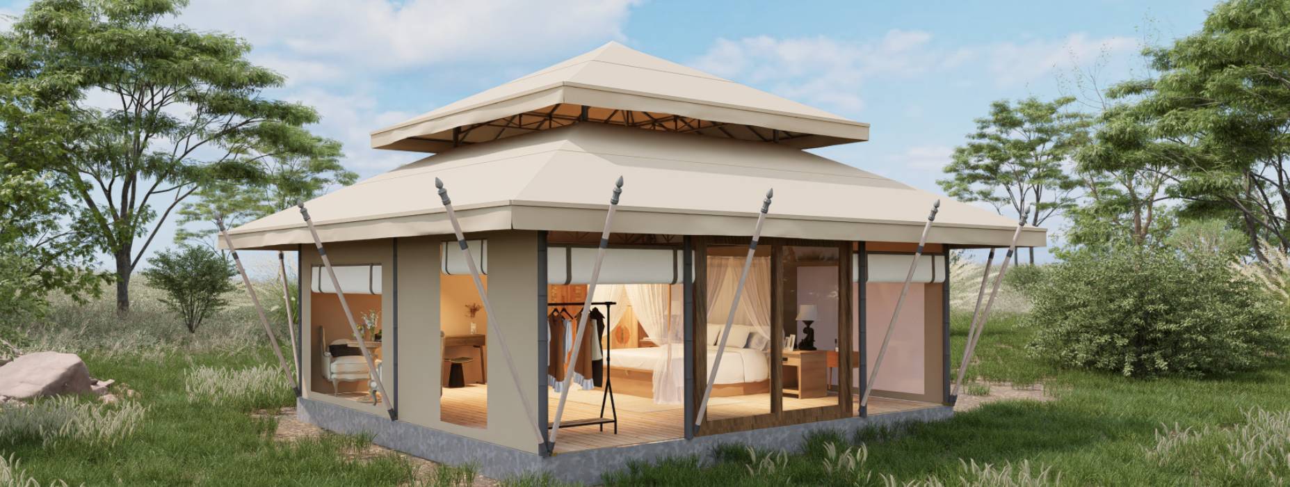 柯城区户外野奢帐篷